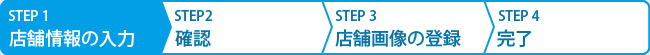 会員登録：step1